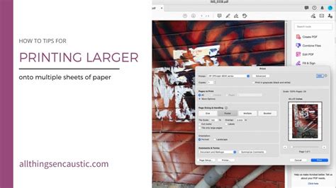 How to Print Large Image on Multiple Pages Canva: A Creative Approach to Digital Art