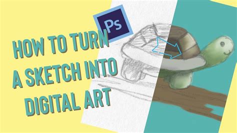 How to Turn a Paper Drawing into Digital Art: A Journey from Analog to Pixels